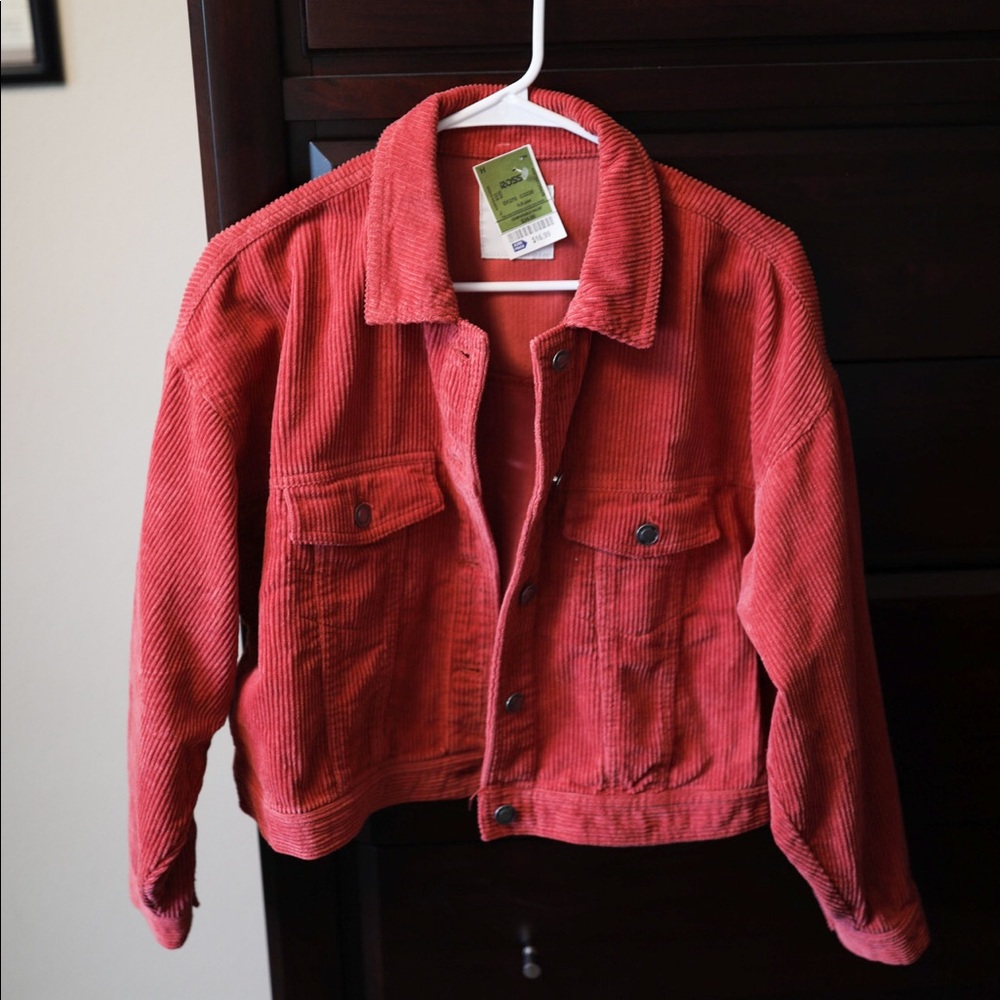 Pink Corduroy Jacket